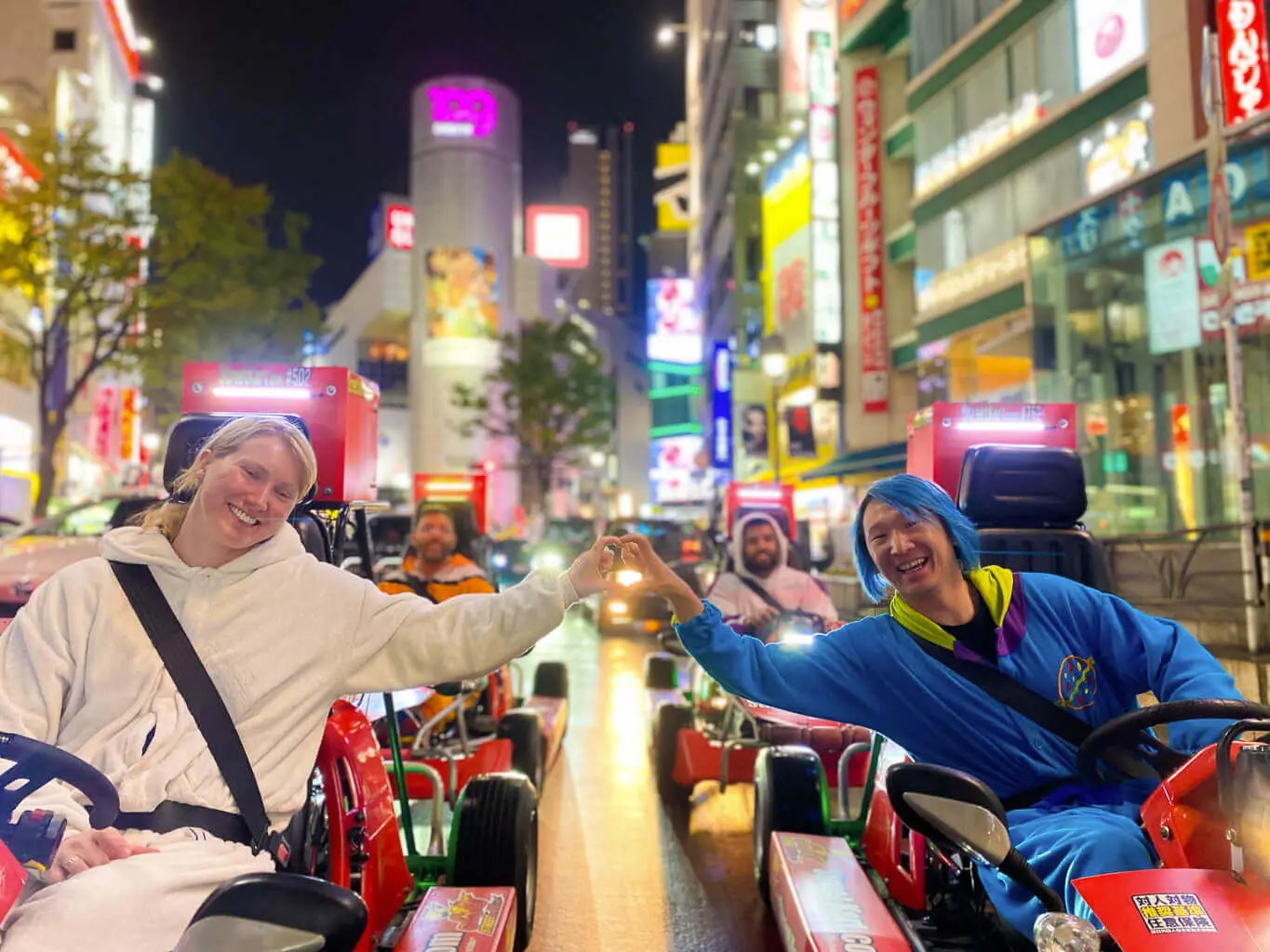 Real Life SuperHero Go-Karting Street