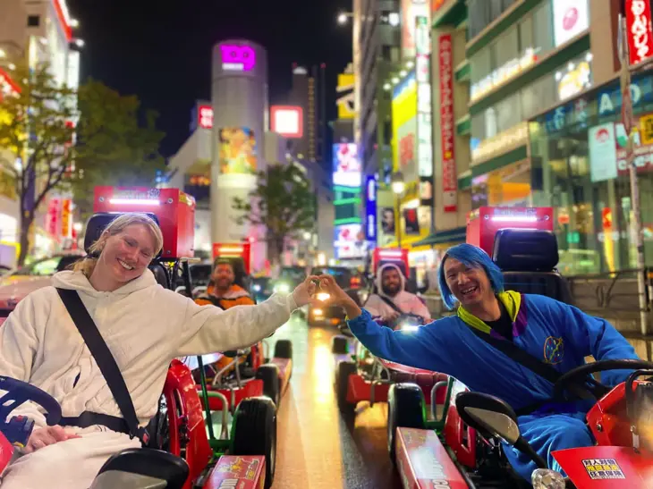 Real Life SuperHero Go-Karting Street